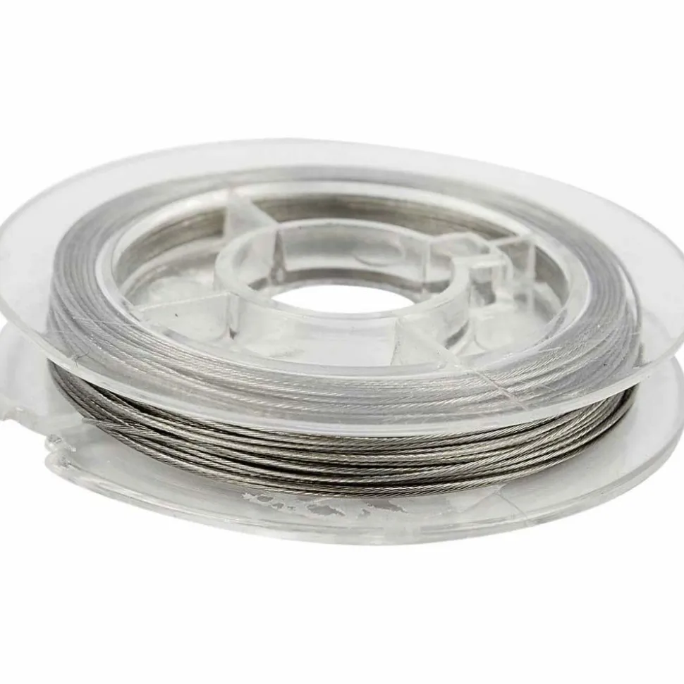 Smykkefremstilling - Wire sølv, 10 m., 0,38 mm
