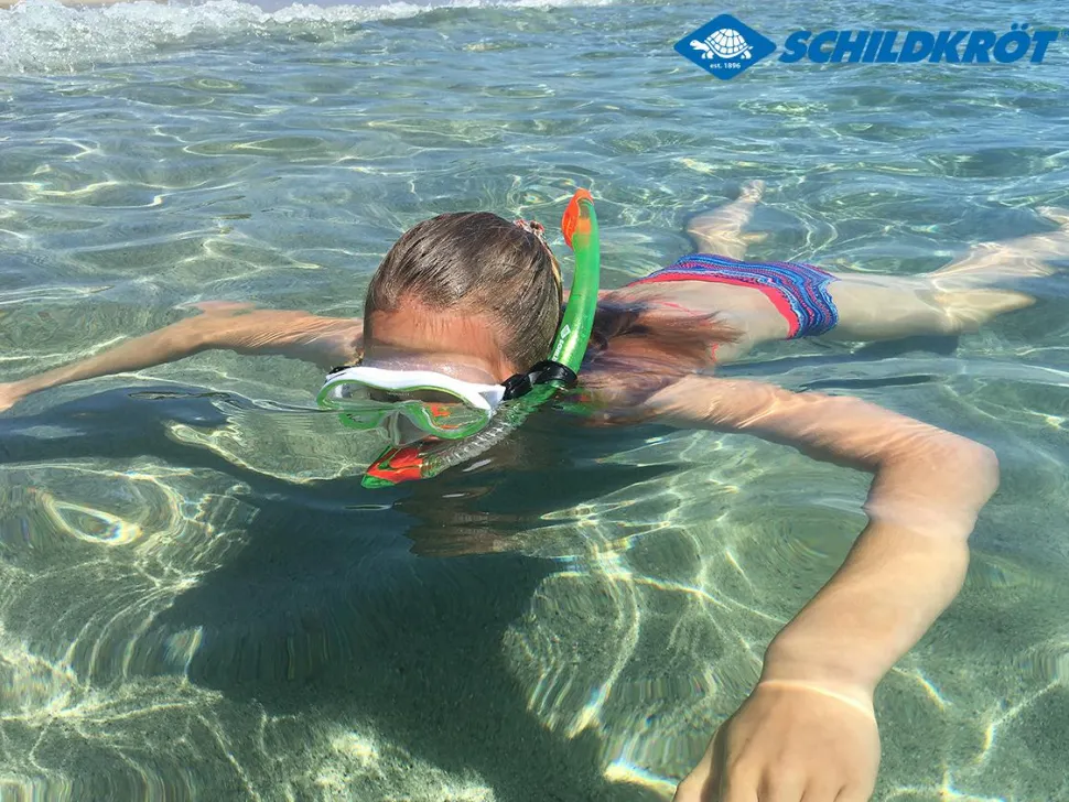 Snorkelsæt inkl. svømmefødder (4-12 år)