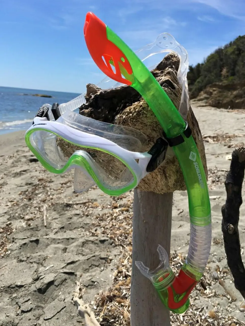 Snorkelsæt inkl. svømmefødder (4-12 år)