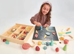 Sorteringssæt - Skatte fra skovbunden, 50 dele
