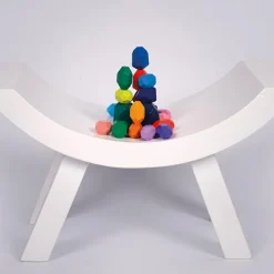 Stablesten af træ, 21 stk
