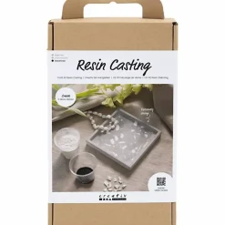 Støb med resin - Dekorationsbakker m. terrazzo