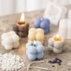 Støb selv lys - Bubble soyalys, 6 stk