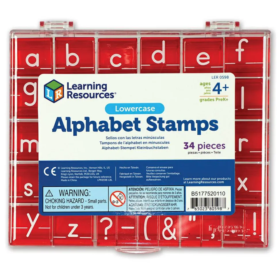 Stempelsæt - Små bogstaver (A-Z)