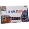 Stenmaling 10 x 30 ml