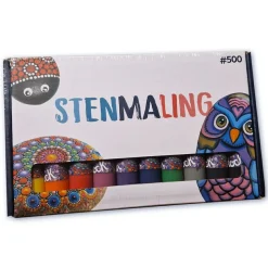 Stenmaling 10 x 30 ml