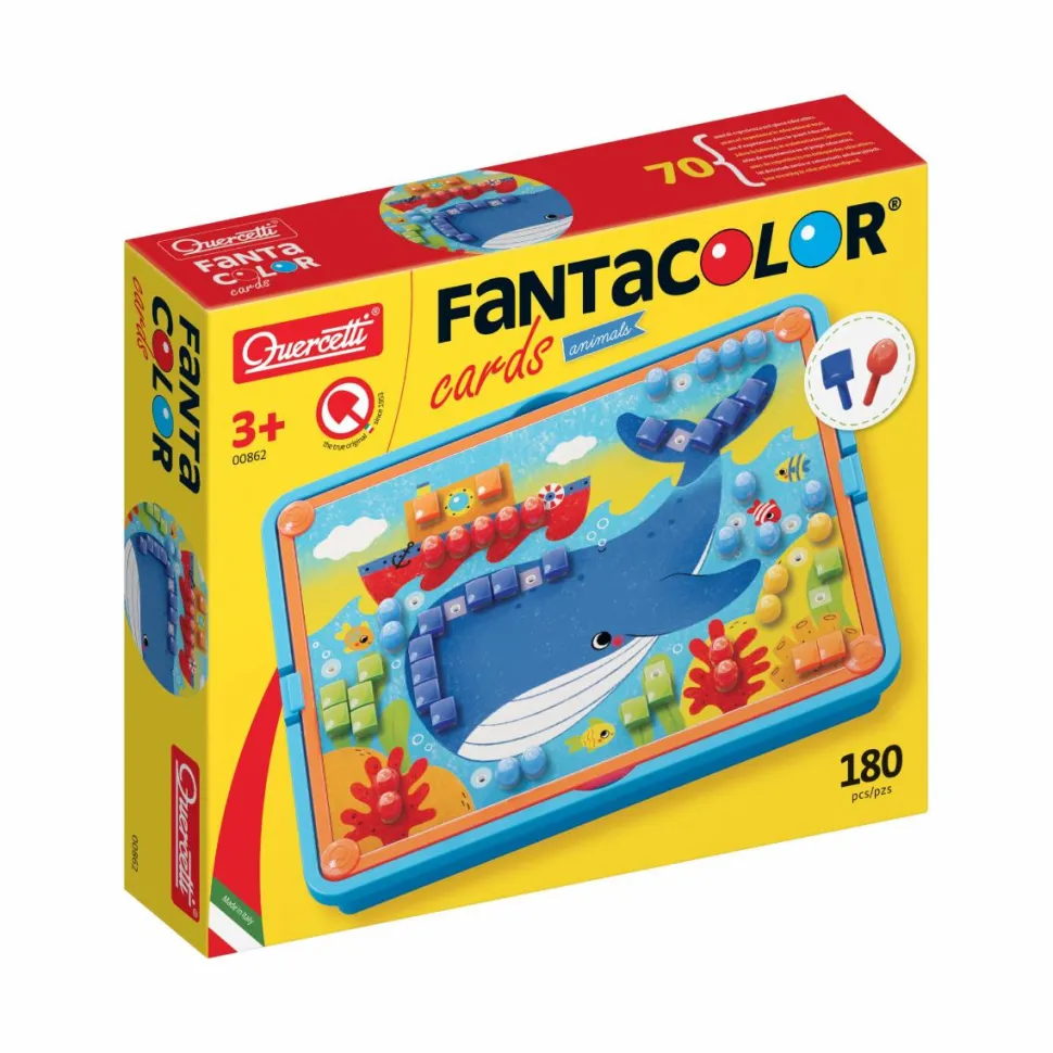 Stiftmosaik - FantaColor m. dyr, 180 stk