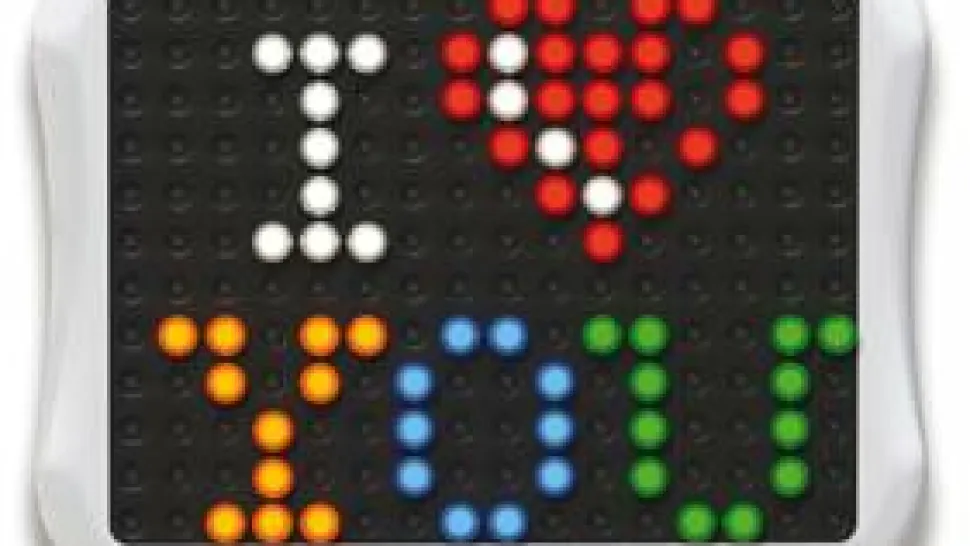 Stiftmosaik med LED - Peg Brite, 122 stk