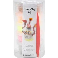 Stone Clay & Foam Clay - Gyldent mix