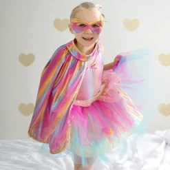 Superheltinde pink, str. 4-6 år
