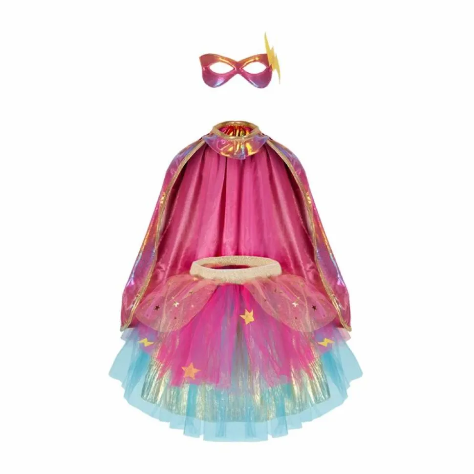 Superheltinde pink, str. 4-6 år