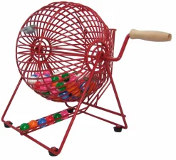 Tallotteri med tromle, inkl. 90 kugler