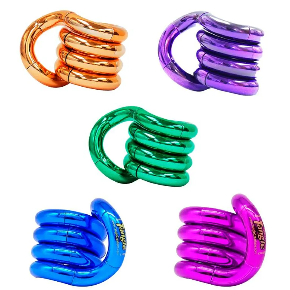 Tangle Jr. - Metallic (ass.), 1 stk