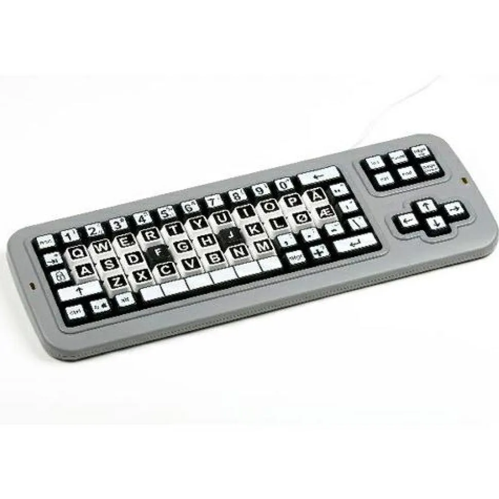 Tastatur - Clevy special keyboard, kontrast