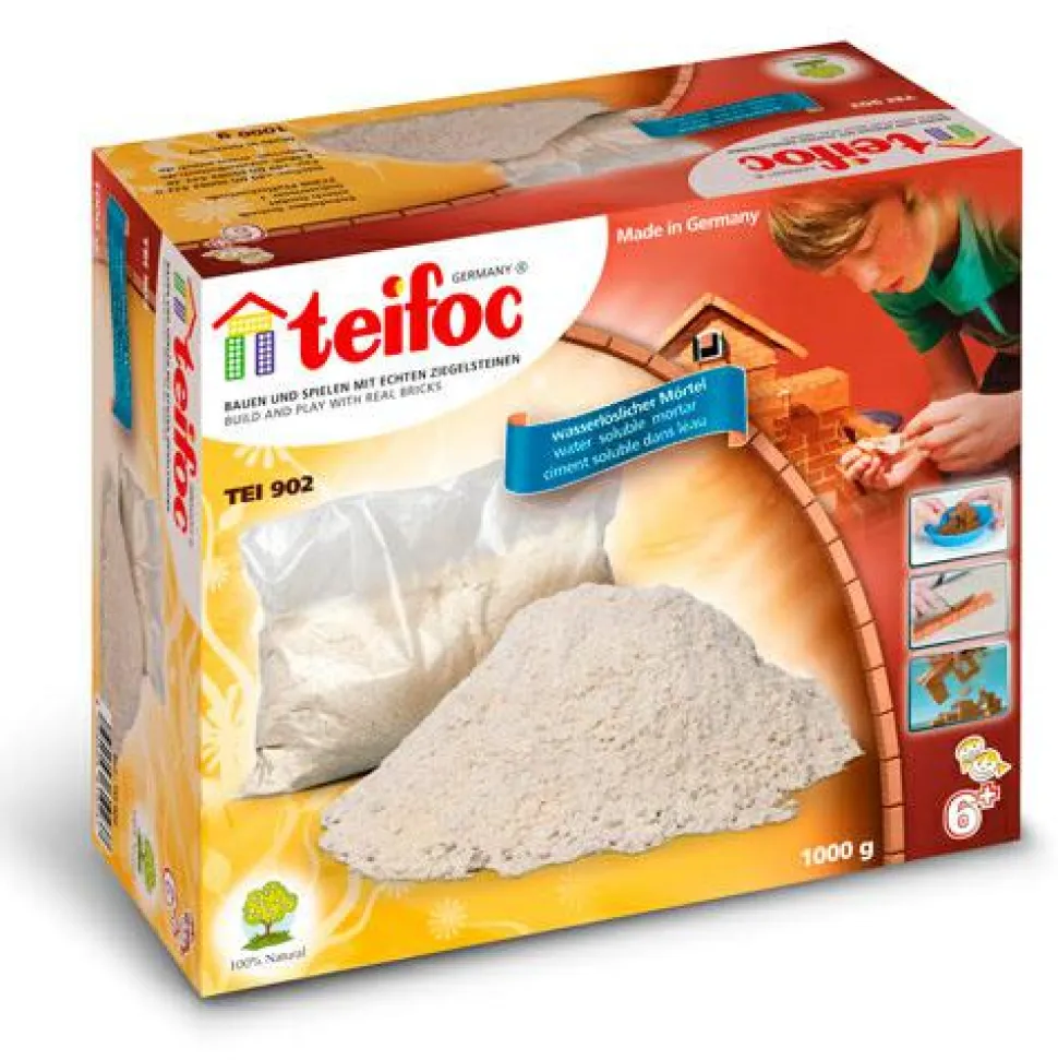 Teifoc Byggesæt tilbehør - Cement 1 kg