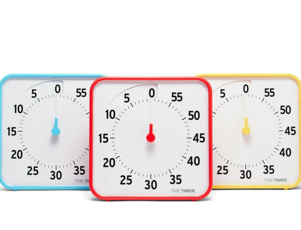 Time Timer - Klassesæt m. 3 stk