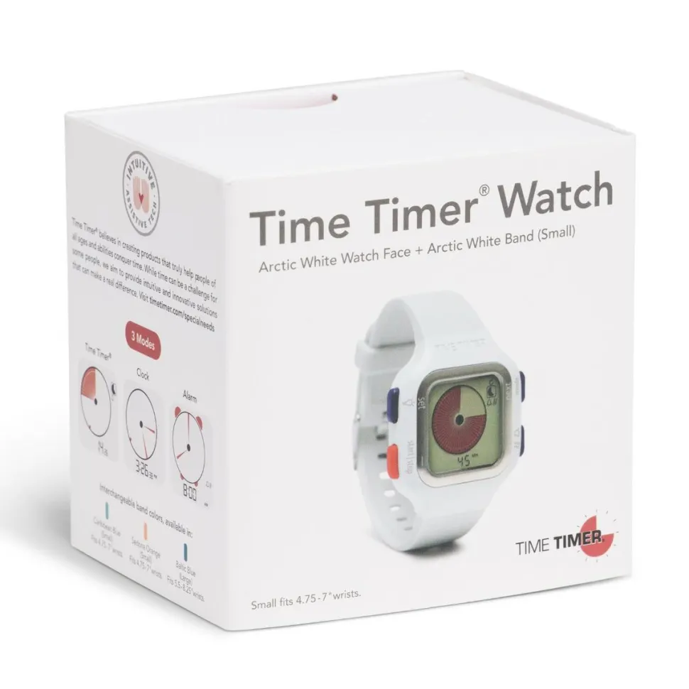 Time Timer Junior Armbåndsur - Lysegrå
