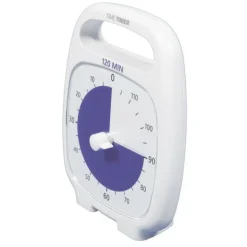 Time Timer PLUS Hvid (14x18 cm.) - 120 min.