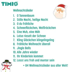 TIMIO tilbehør - Disc m. julesange
