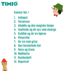 TIMIO tilbehør - Disc sæt 3