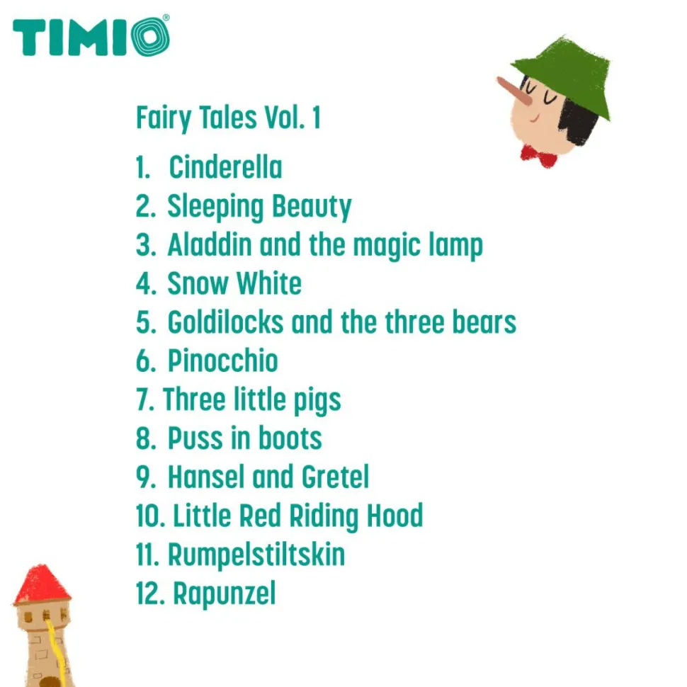 TIMIO tilbehør - Disc sæt 3