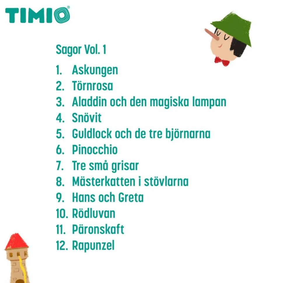 TIMIO tilbehør - Disc sæt 3