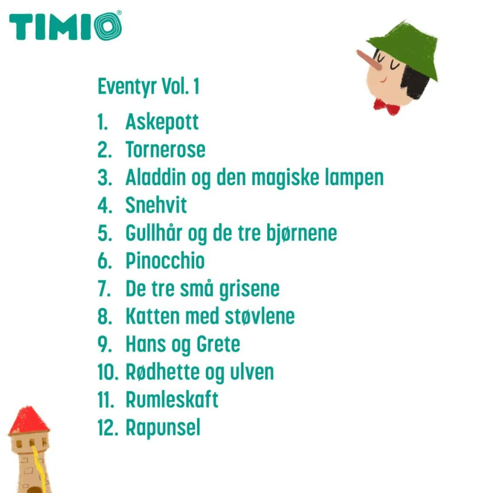 TIMIO tilbehør - Disc sæt 3