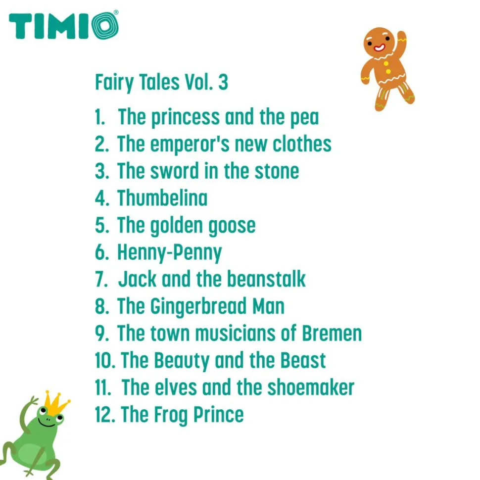 TIMIO tilbehør - Disc sæt 4