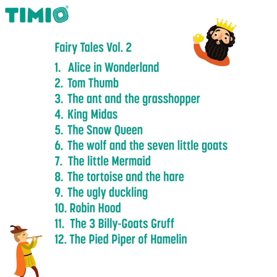 TIMIO tilbehør - Disc sæt 4