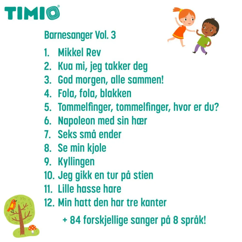 TIMIO tilbehør - Disc sæt 4