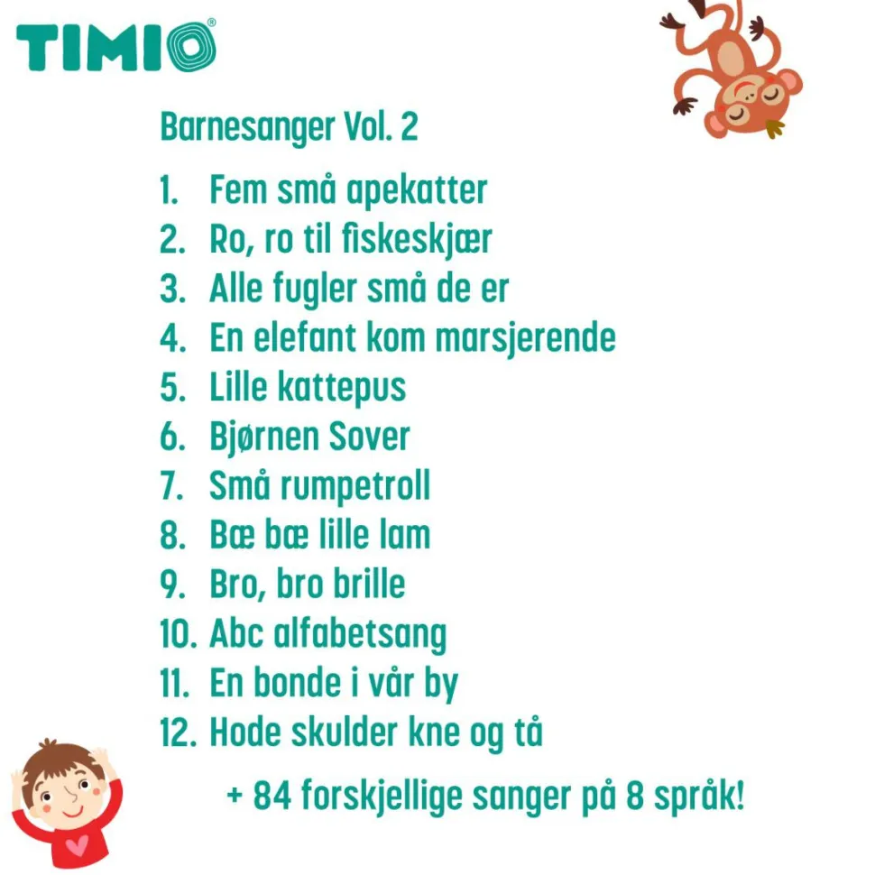 TIMIO tilbehør - Disc sæt 2
