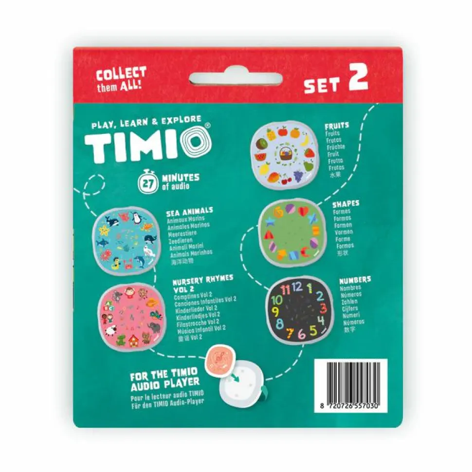 TIMIO tilbehør - Disc sæt 2