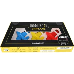 ToddleRoad Griplane hangar sæt m. 3 fly