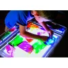 Transparent bakke med sider