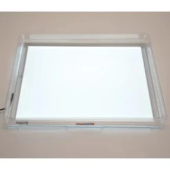 Transparent bakke til lyspanel A3
