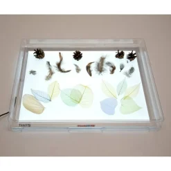 Transparent bakke til lyspanel A3
