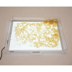 Transparent bakke til lyspanel A3