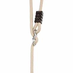 Trægynge 44 x 17,5 cm - 6 meter (beige reb)