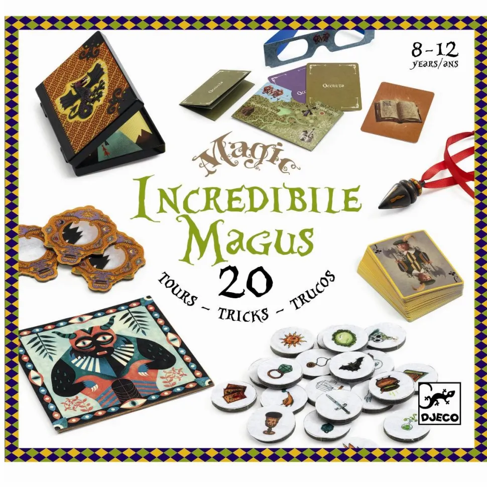 Tryllesæt - Incredibile Magus med 20 tricks