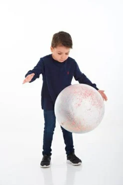Tumlebold med konfetti - Stor 40cm Ø