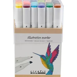 Twin Markers, 24 stk