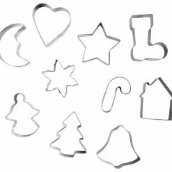 Udstiksforme - Julemotiver, 10 stk