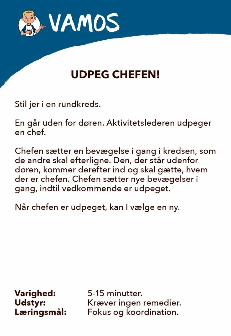 Vamos Hjernetræning Junior
