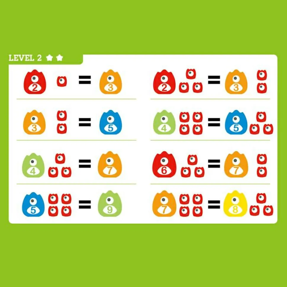 Vægt - Matematik med monstrene