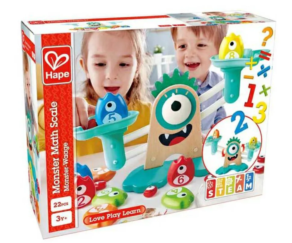 Vægt - Matematik med monstrene