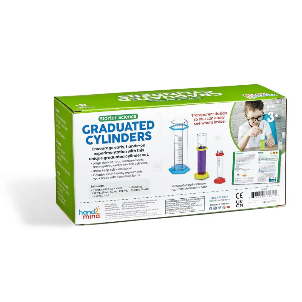 Videnskab for begyndere - Cylindersæt, 5 stk