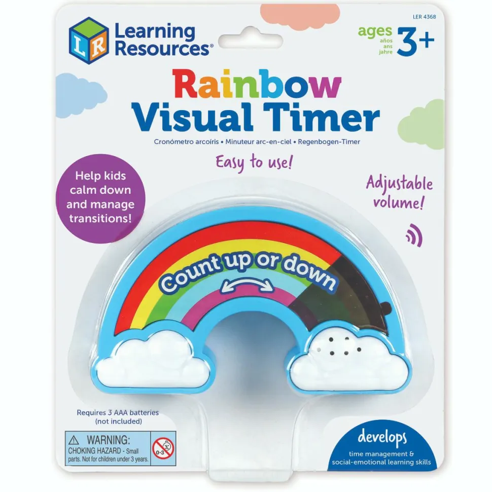 Visuel timer - Regnbue