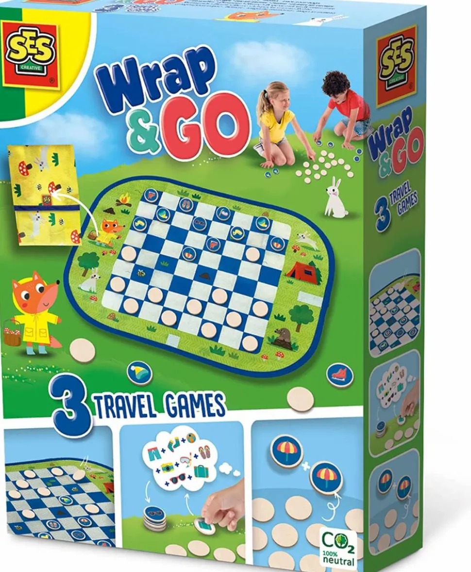 Wrap&Go - Dam, Huskespil og Jeg skal på tur