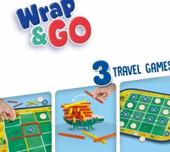 Wrap&Go - Fire på stribe, Stablespil og Kvadrater