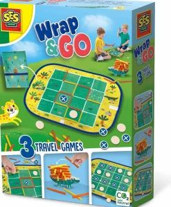 Wrap&Go - Fire på stribe, Stablespil og Kvadrater